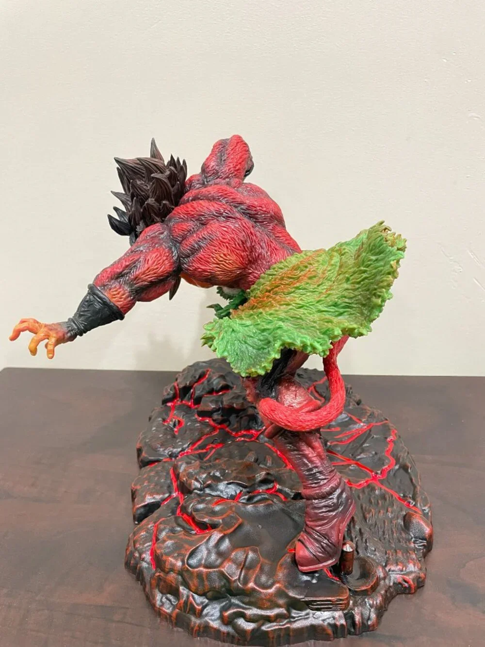 Dragon Ball Broly Statue Base Figure Gift Super Saiyan 4 Collection Toy Anime